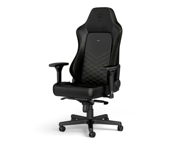 NOBLECHAIRS HERO Gaming stolica crno-zlatna  GAMING 