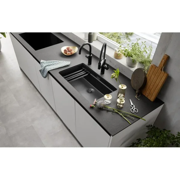 BLANCO ETAGON 700-U crna + pribor POKUĆSTVO