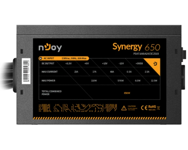 NJOY Synergy 650 650W napajanje (PSAT1065A20CSCZ01B)  IT KOMPONENTE I PERIFERIJA