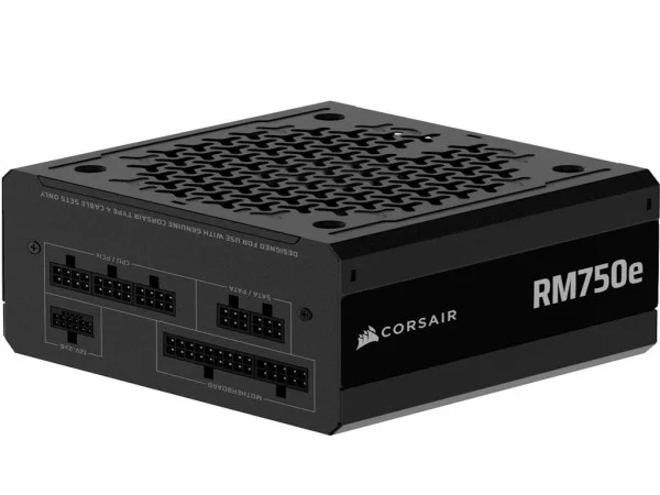 CORSAIR Napajanje RM750e 750WATX 3.1 PCIe 5.180+GOLD modularno CRNA (CP-9020295-EU)  IT KOMPONENTE I PERIFERIJA