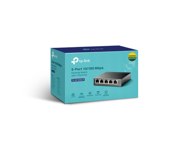 TP-LINK TL-SF1005LP PoE switch 5 porta 10100mbs  IT KOMPONENTE I PERIFERIJA