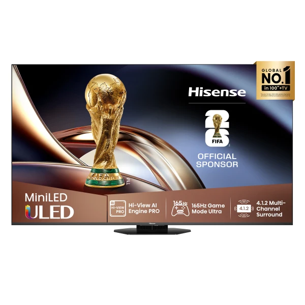 HISENSE 75 inča 75U8Q Mini-LED 4K UHD Smart TV TV, AUDIO,VIDEO