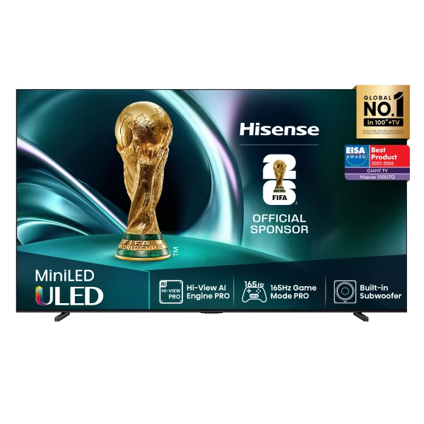 HISENSE 100 inča 100U7Q Mini-LED 4K UHD Smart TV TV, AUDIO,VIDEO