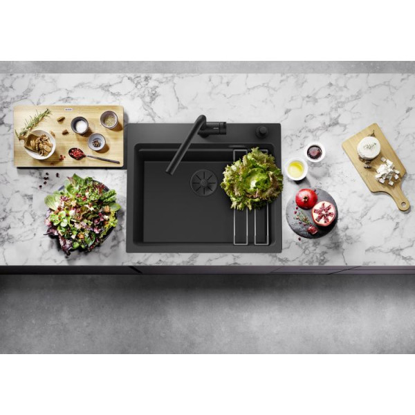 BLANCO ETAGON 6 Black Edition sa p.č. + pribor POKUĆSTVO