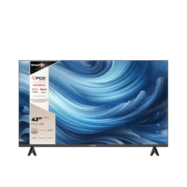 Televizor Fox 43WHA470E Smart, LED, Full HD, 43''(109cm), 	DVB-T-T2-C-S-S2 TV, AUDIO,VIDEO
