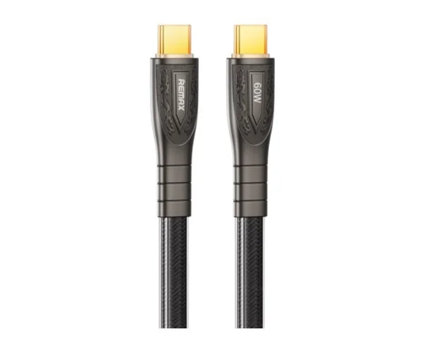 REMAX DATA kabl Prime TIP C na TIP C RC-C166 60W, 1.2m crni  IT KOMPONENTE I PERIFERIJA