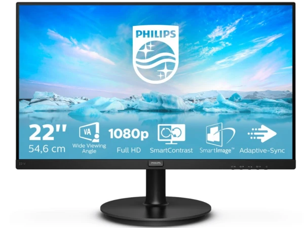 Philips LCD 21.5'' 221V800 VA Full HD, 75Hz, Adaptive synce, VGA, HDMI, Vesa' ( '221V800' )  MONITORI