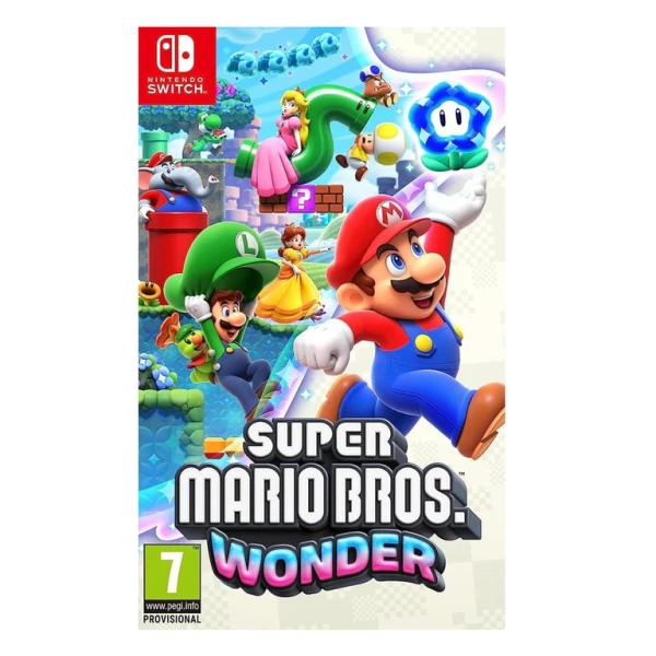 Switch Super Mario Bros. Wonder Logik grupe