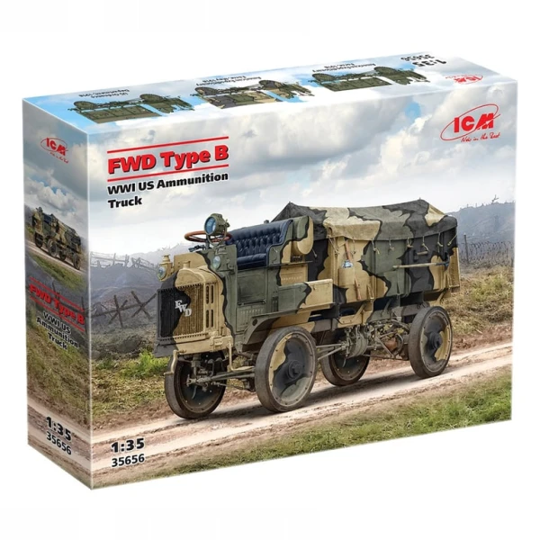 Model Kit Military - FWD Type B WWI US Ammunition Truck 1:35 POKUĆSTVO