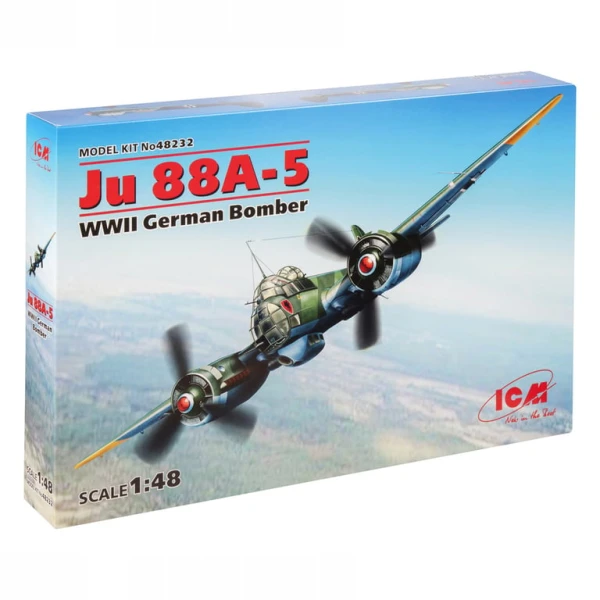 Model Kit Aircraft - Ju 88A-5 WWII German Bomber 1:48 POKUĆSTVO