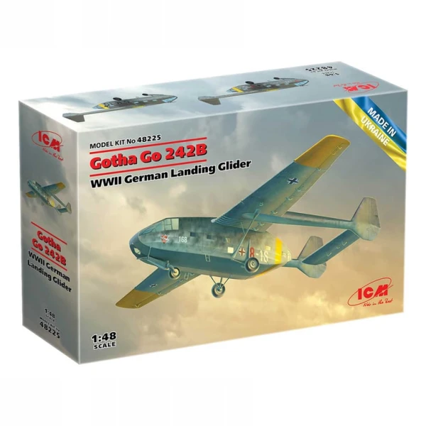 Model Kit Aircraft - Gotha Go 242B WWII German Landing Glider 1:48 POKUĆSTVO