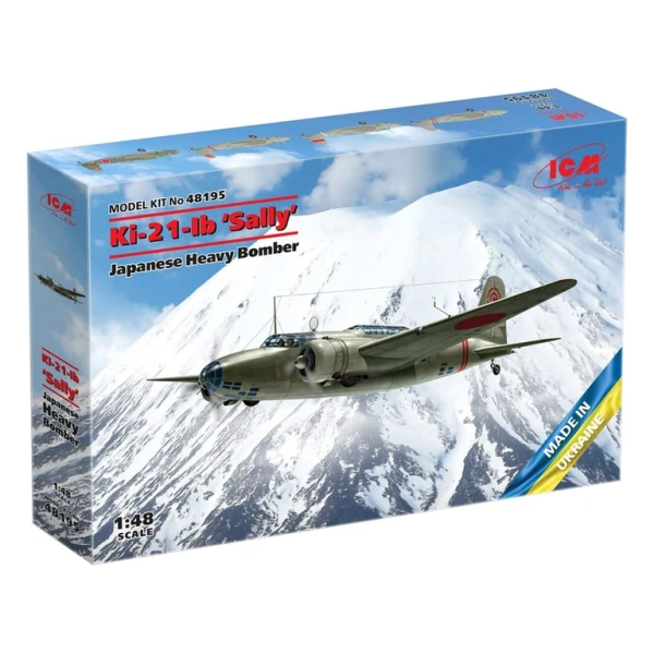 Model Kit Aircraft - Ki-21-Ib \'Sally\' Japanese Heavy Bomber 1:48 POKUĆSTVO