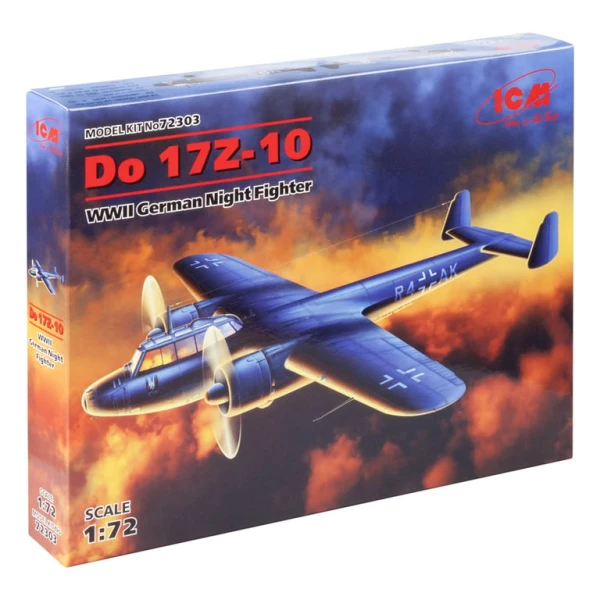 Model Kit Aircraft - Do 17Z-10 WWII German Night Fighter 1:72 POKUĆSTVO