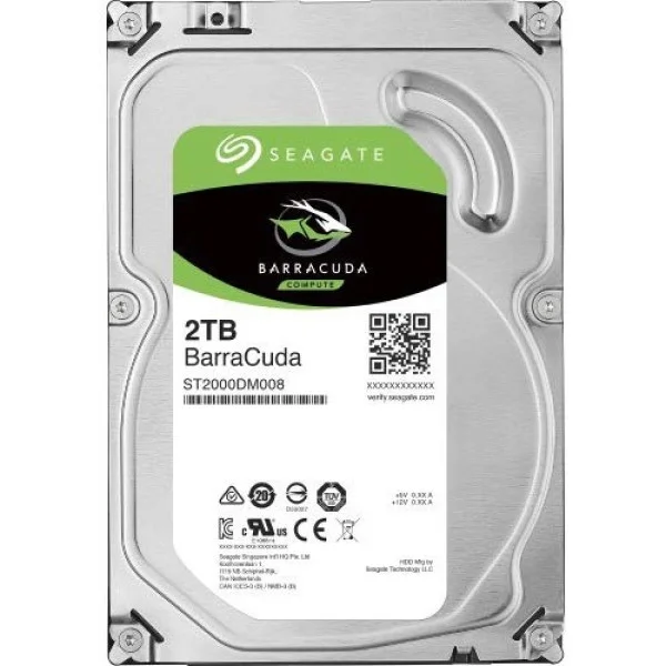 Seagate HDD 2TB 256MB 7200rpm SATA3 ST2000DM008 IT KOMPONENTE I PERIFERIJA