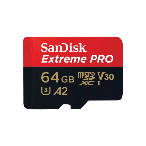 SanDisk Micro SDXC 64GB Extreme PRO, SDSQXCU-064G-GN6MA sa adapterom IT KOMPONENTE I PERIFERIJA