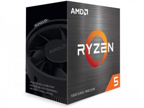AMD CPU Ryzen 5 5600X, 6C12T, 3.70-4.60GHz 100-100000065BOX IT KOMPONENTE I PERIFERIJA