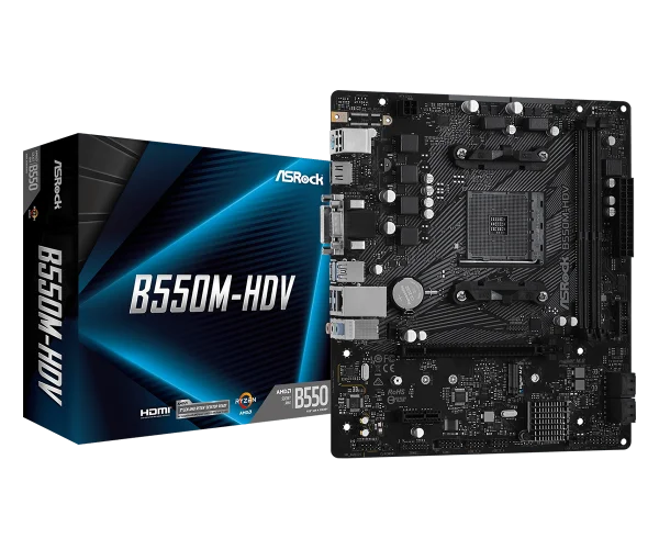 ASRock MB AM4 B550M-HDV 90-MXBDJ0-A0UAYZ IT KOMPONENTE I PERIFERIJA
