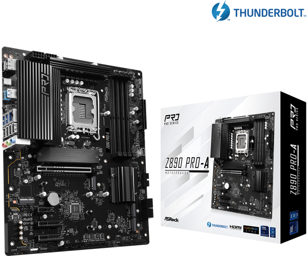 ASRock MB s1851 Z890 PRO-A MONITORI