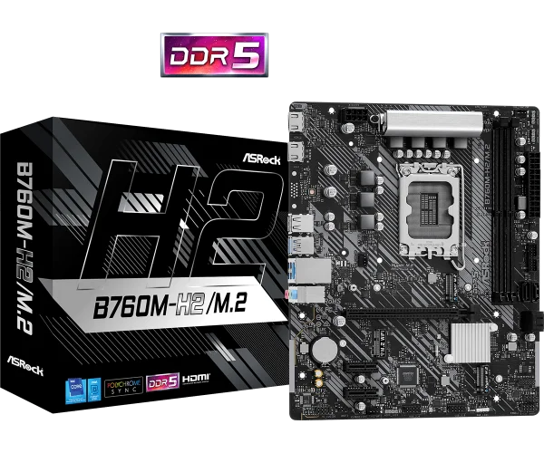 ASRock MB s1700 B760M-H2M.2 DDR5 IT KOMPONENTE I PERIFERIJA