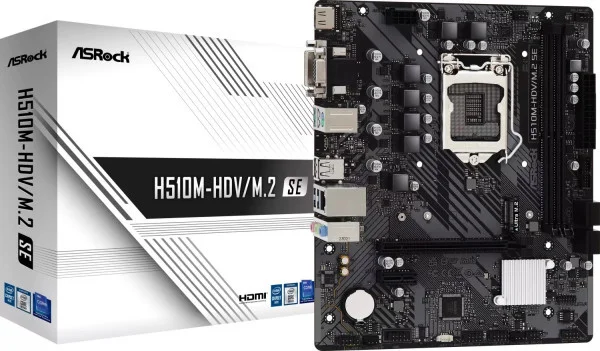 ASRock MB s1200 H510M-HDVM.2 SE IT KOMPONENTE I PERIFERIJA