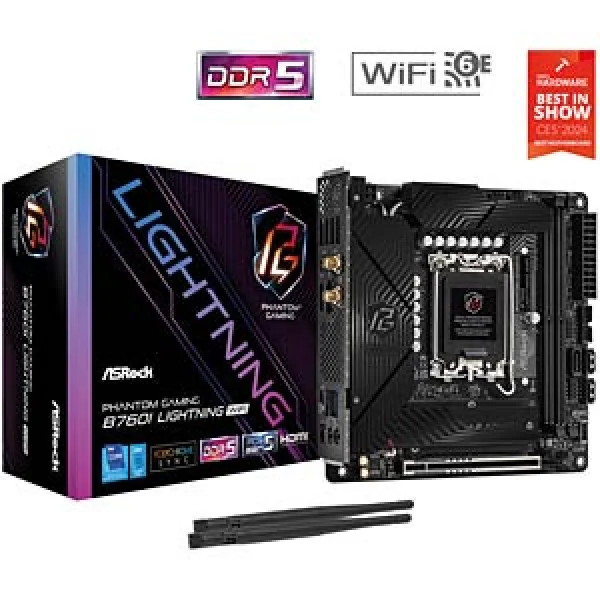 ASRock MB s1700 ASRock B760I Lightning WiFi D5 IT KOMPONENTE I PERIFERIJA