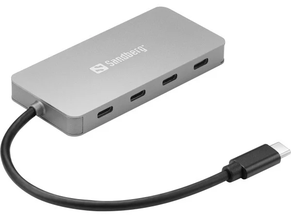 Sandberg USB HUB 4 port USB C - USB C 136-41 IT KOMPONENTE I PERIFERIJA