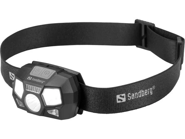 Sandberg Baterijsla naglavna lampa 5u1 421-10 punjivasenzor POKUĆSTVO