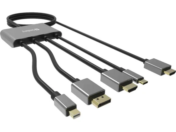 Sandberg Kabl-display HUB All-In-One USB CDPm DPHDMI - HDMI 2m 509-21 IT KOMPONENTE I PERIFERIJA