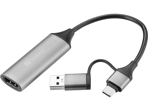 Sandberg Adapter HDMI capture na USB-CA 136-70 IT KOMPONENTE I PERIFERIJA