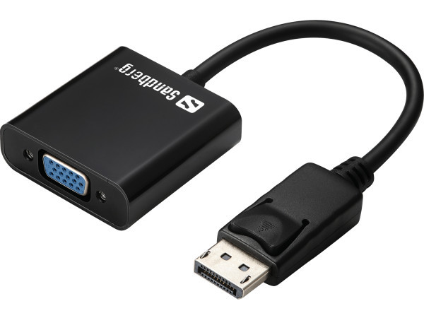 Sandberg Adapter DisplayPort - VGA 508-43 IT KOMPONENTE I PERIFERIJA