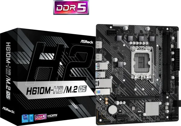 ASRock MB s1700 H610M-H2M.2 D5 IT KOMPONENTE I PERIFERIJA