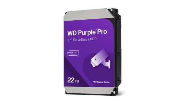 WD HDD 22TB WD221PURP 7200RPM 512MB Purple IT KOMPONENTE I PERIFERIJA