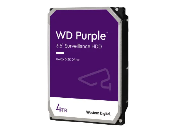 WD HDD 4TB WD43PURZ SATA3 256MB Purple Surveillance IT KOMPONENTE I PERIFERIJA