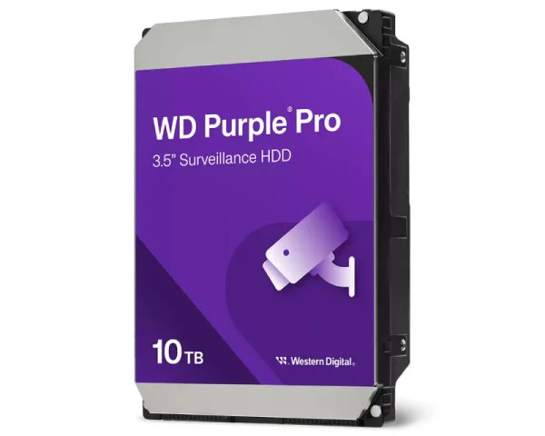 WD HDD 10TB WD102PURP SATA3 7200RPM 512MB Purple Pro IT KOMPONENTE I PERIFERIJA