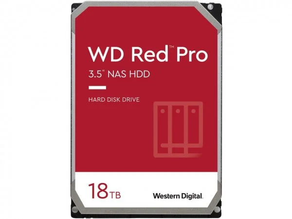 WD HDD SATA 18TB WD181KFGX WD RED Pro NAS 7200 RPM 512MB IT KOMPONENTE I PERIFERIJA