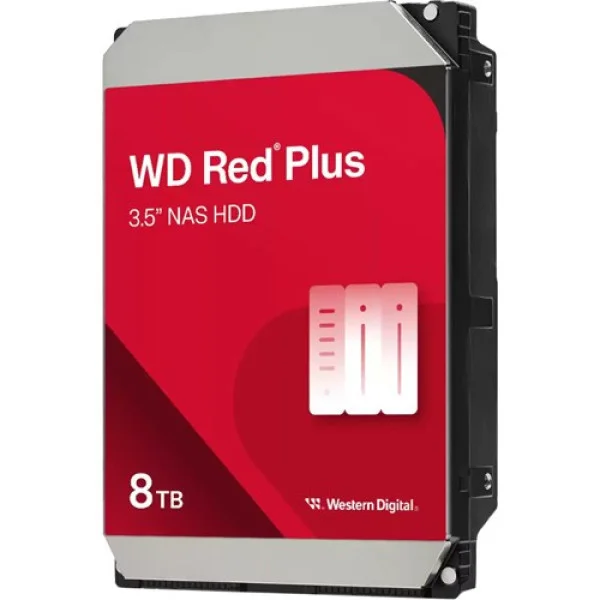WD HDD 8TB WD80EFPX Red Plus 5640RPM 256MB IT KOMPONENTE I PERIFERIJA
