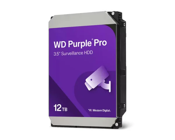 WD HDD 12TB WD122PURP Purple Pro 7200RPM 256MB IT KOMPONENTE I PERIFERIJA