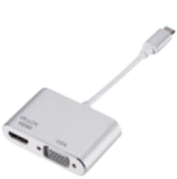 Stars Solutions Adapter USB-C na HDMIVGA sivi IT KOMPONENTE I PERIFERIJA