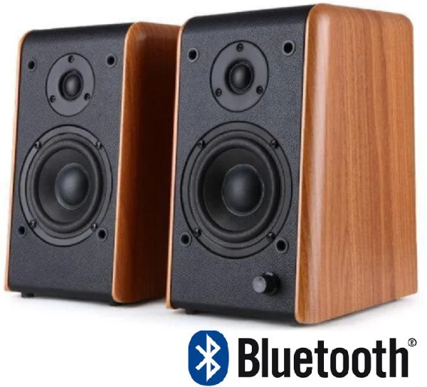 Microlab B-77BT Aktivni drveni zvučnici 2.0 64W (18W+14Wx2) 3,5mm +Bluetooth TV, AUDIO,VIDEO