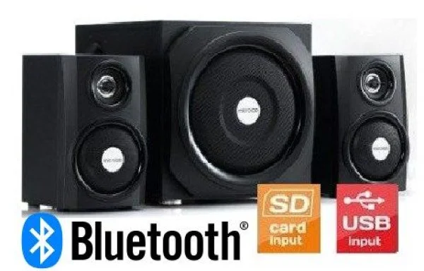 Microlab TMN9BT Aktivni drveni zvučnici 2.1 sistem 40W RMS (18W+11*2W) SD, USB, 3,5mm, BLuetooth TV, AUDIO,VIDEO