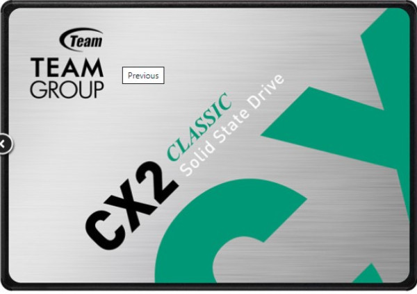 TeamGroup 2.5 512GB SSD SATA3 CX2 7mm 530/470 MB/s T253X6512G0C101 IT KOMPONENTE I PERIFERIJA