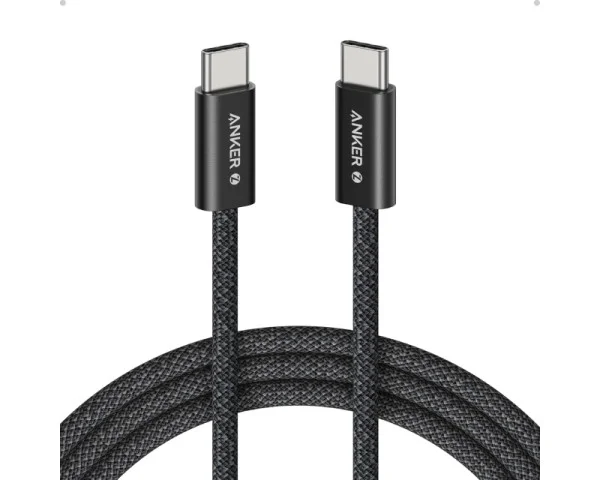 ANKER Zolo USB tip-C kabl MM 1.8m, za Apple, super brzo punjenje 240W480Mbps, pleteni, crni  MOBILNI TELEFONI I TABLETI