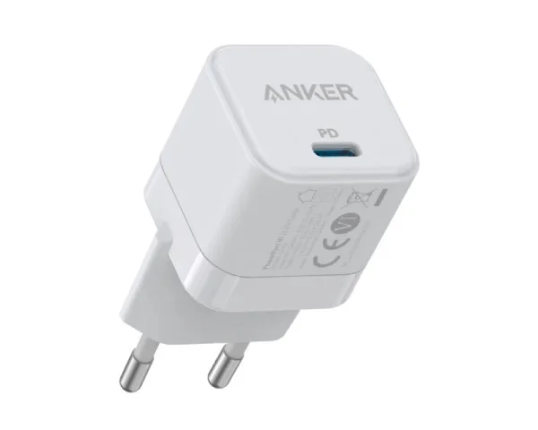 ANKER Cube PowerPort III 20W USB-C zidni punjač, beli  MOBILNI TELEFONI I TABLETI