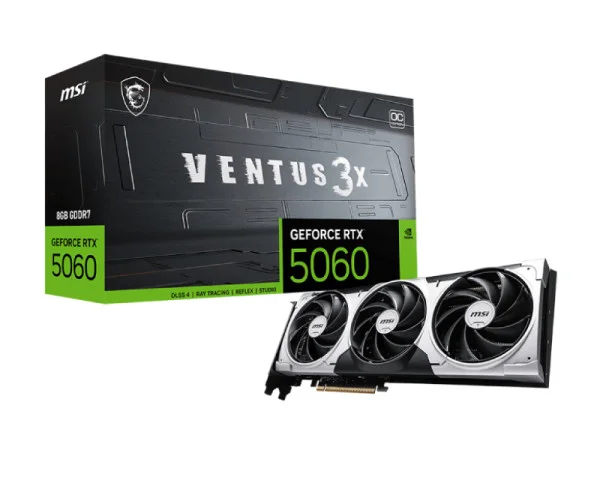 MSI GeForce RTX 5060 VENTUS 8GB 128bit RTX 5060 8G VENTUS 3X OC grafička karta IT KOMPONENTE I PERIFERIJA