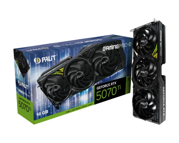 PALIT nVidia GeForce RTX 5070 Ti 16GB 256bit RTX 5070 Ti GamingPro-S grafička karta IT KOMPONENTE I PERIFERIJA