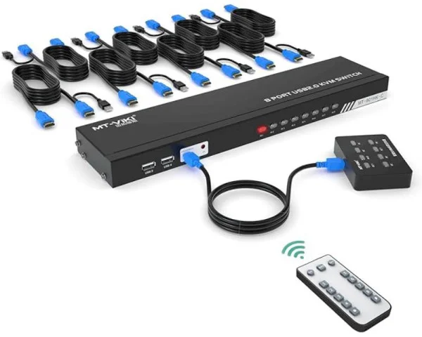MT-Viki HDMI KVM Switch 8-port  IT KOMPONENTE I PERIFERIJA