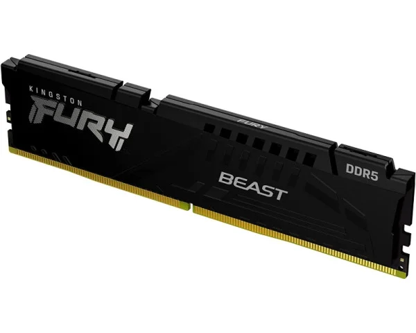 KINGSTON DIMM DDR5 64GB 5600MTs KF556C36BBE-64 Fury Beast Black EXPO  IT KOMPONENTE I PERIFERIJA