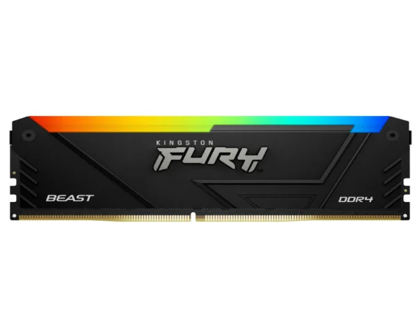 KINGSTON DIMM DDR4 16GB 3200MTs KF432C16BB2A16 Fury Beast RGB  IT KOMPONENTE I PERIFERIJA