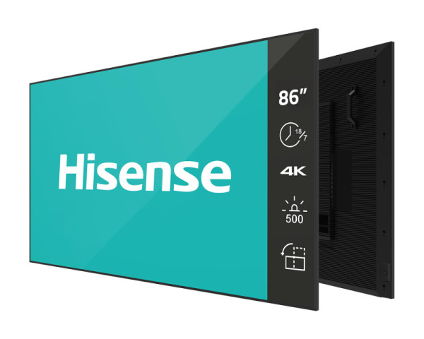 HISENSE 86 inča 86GM50D 4K UHD 500 nita Digital Signage Display - 187 Operation  IT KOMPONENTE I PERIFERIJA