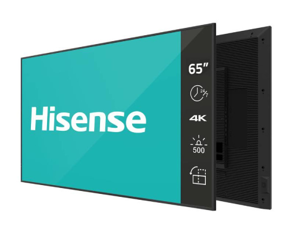 HISENSE 65'' 65DM66D 4K UHD 500 nita Digital Signage Display - 247 Operation  IT KOMPONENTE I PERIFERIJA